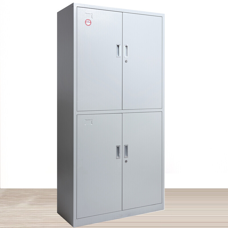 Wanzun Steel Storage Cabinet Iron Sheet File Cabinet Information Cabinet with Double Section WZ-WJG-SJ