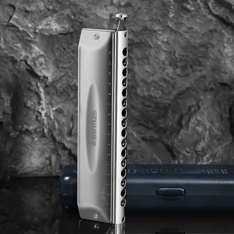 SUZUKI Suzuki chromatic harmonica 16-hole original imported SIRIUS Sirius S-64C advanced adult performance model