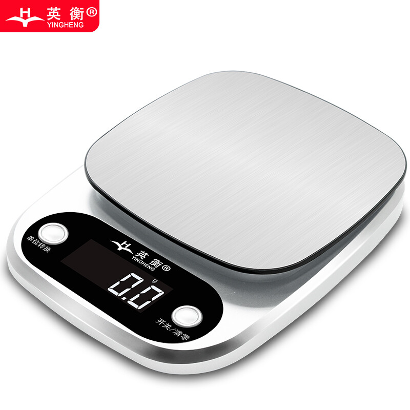 Yingheng household electronic scale kitchen scale baking electronic scale kitchen electronic scale mini kitchen bench scale food scale accurate small gram scale household food scale battery model 5kg accuracy 0.1g