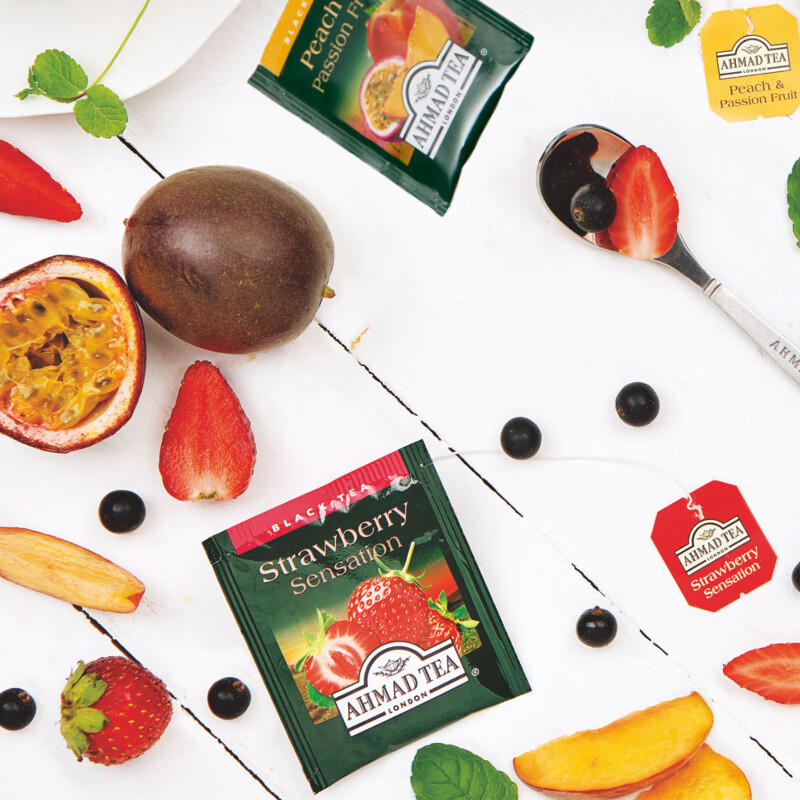 Ahmad teaTEA Yaman 100 pieces bulk tea bag multi-flavor black tea green tea herbal tea gift green tea 100 pieces bulk 200g