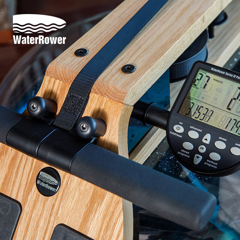 WaterRower Rowing Machine Home Sports Fitness Equipment Indoor Water Resistance Rowing Machine House of Cards SmartRow Smart Set SmartRow Set-Oak