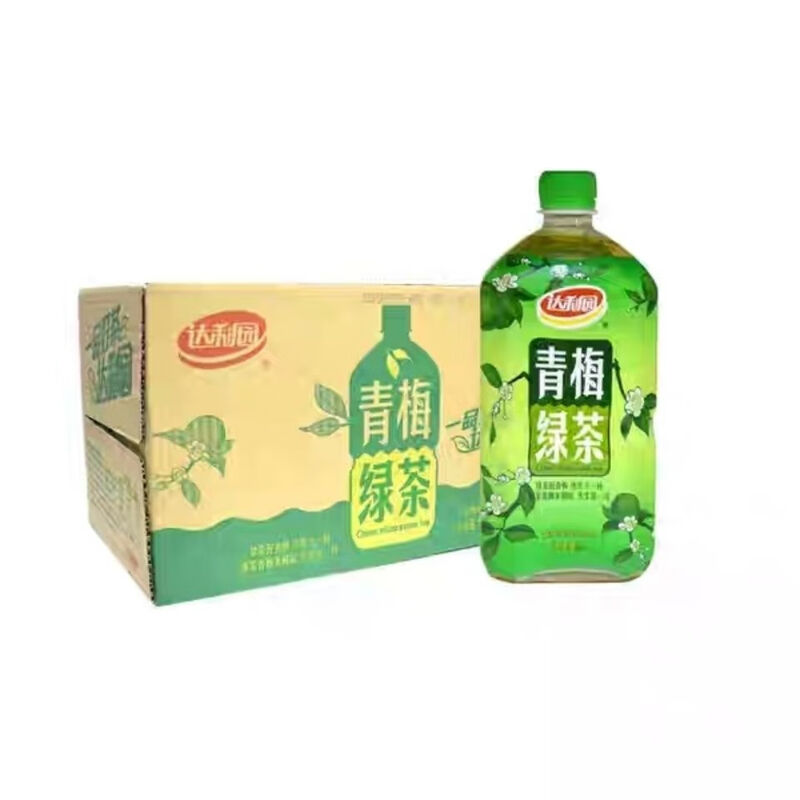 Daliyuan Beverage 1 liter large bottle of green plum green tea, 1 liter and 1*4 bottles of Heqizheng 1*4 bottles are on sale at a cheap price, 1 liter of peach flower tea