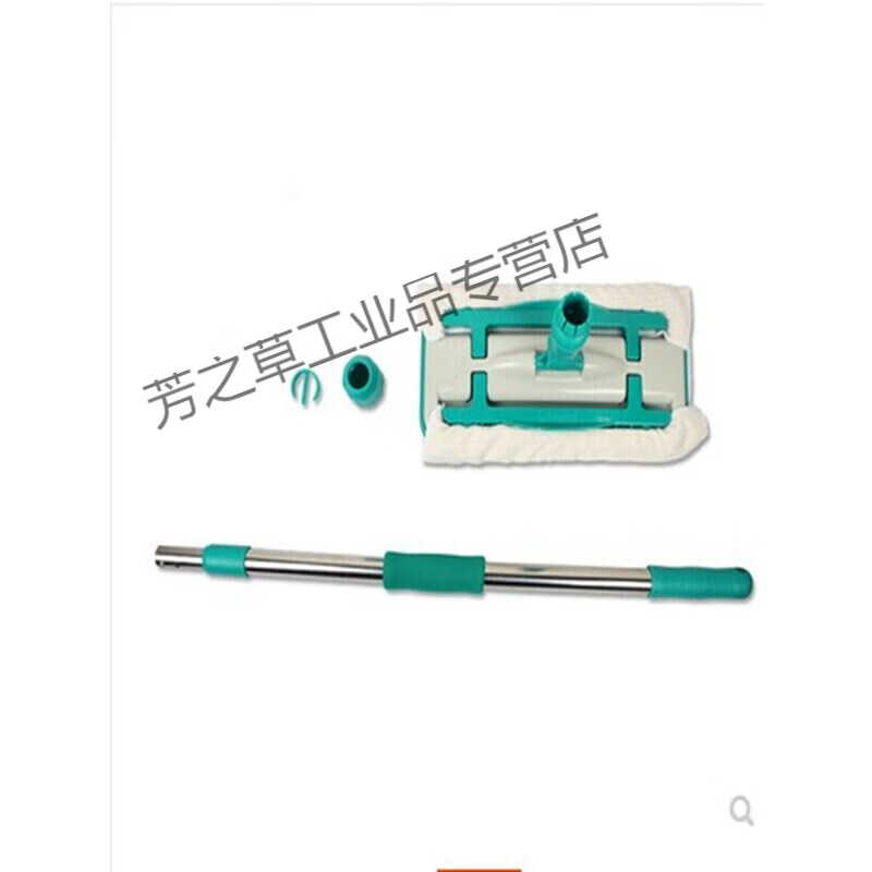 Piaolin versatile expert lazy flat mop wooden floor tile mop mop dry and wet dual-use mop 30CM single handle 2 cloths in total