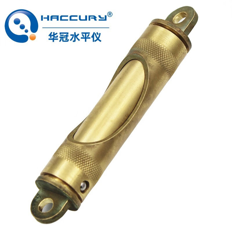 HACCURY special vehicle level truck all-copper glass level bubble rotatable with protective level ruler overall
