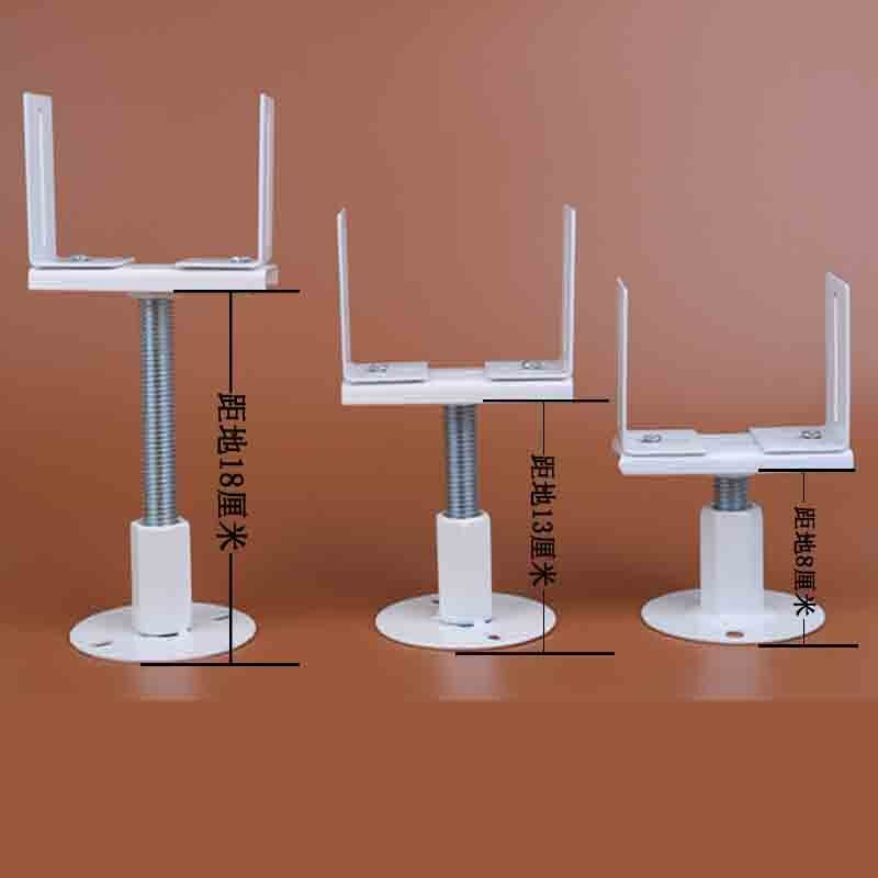 Ximpson radiator floor bracket legs 10cm 20cm above the ground thin wall hollow wall floor-standing water heating radiator adjustable 80mm*130mm