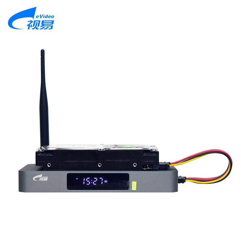 Shiyi Hard Drive Player 4K UHD Blu-ray Original Disc ISO High Definition Dolby Home Theater 7.1 Lossless Decoding H.265 Mobile Hard Drive Player Android Smart Box K30M Gray Factory Standard (No Hard Drive)