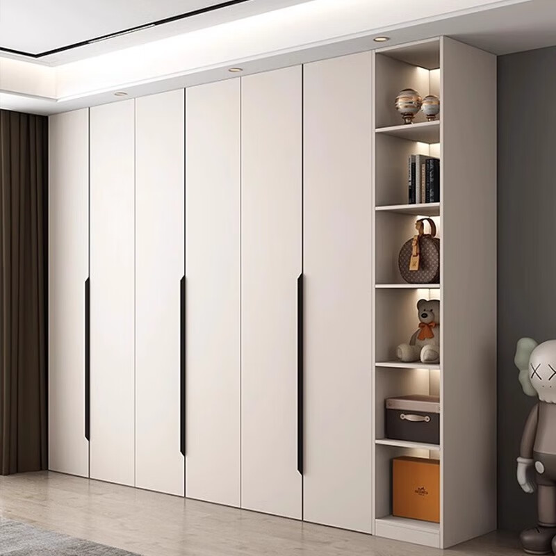 Kedarui all-aluminum furniture whole house custom wardrobe wardrobe entry entrance cabinet shoe cabinet sideboard door measurement and installation custom measurement one