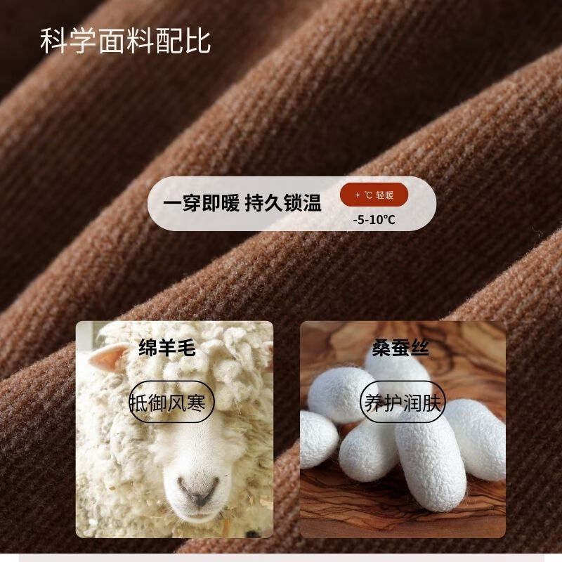 Ancient and modern (GUJIN) seamless thermal vest women's bottoming camisole with chest pad containing mulberry silk patch women's new autumn and winter style