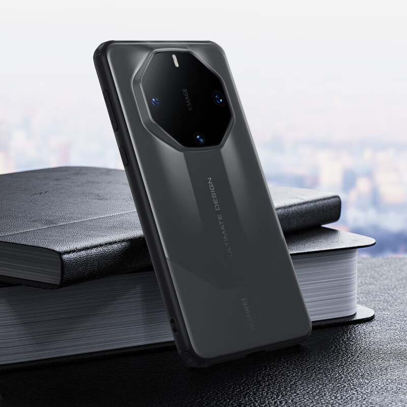 90% new Mr. Blue Ape suitable for Huawei mate60rs extraordinary master mobile phone case mate60RS Porsche protective case armor ultra-thin anti-fall protective case elegant black