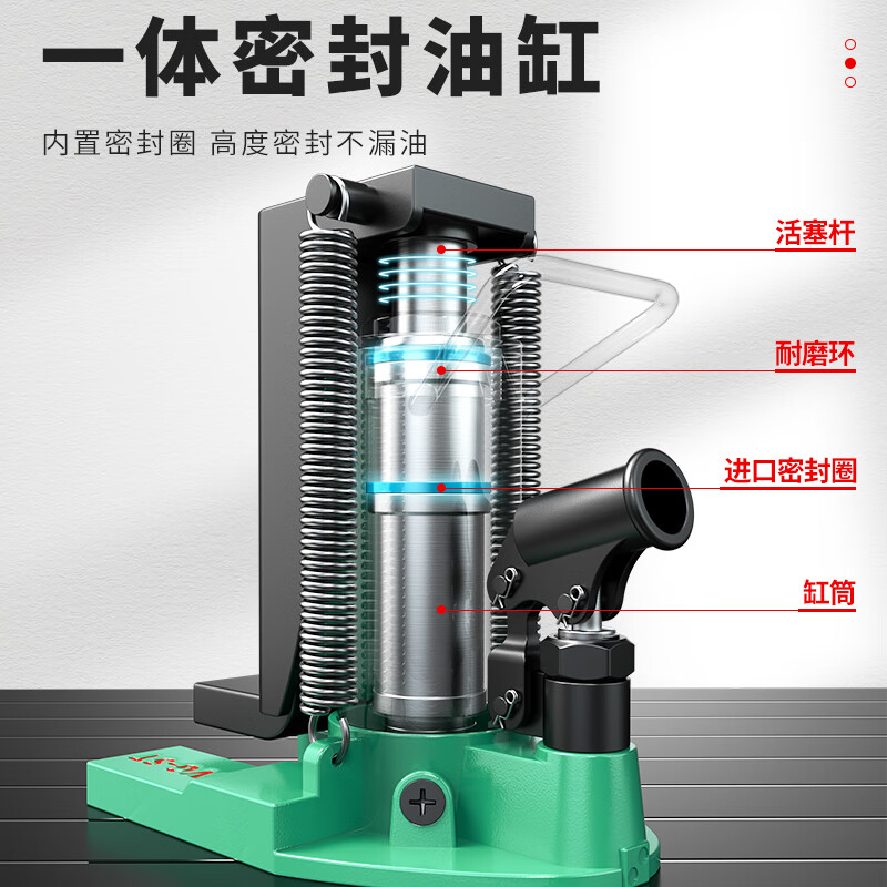 Hugong Hydraulic Claw Jack Vertical Duckbill Hydraulic Low-position Heavy Duty Hoisting Machine Recommended by the Store Manager Top 5 tons Claw 2.5 tons