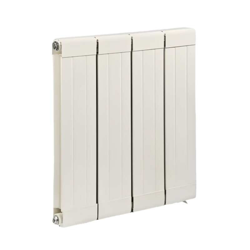 Xing Chunhui radiator household water heating copper-aluminum composite double water channel radiator centralized cooling self-heating custom radiator milky white 600mm can be customized