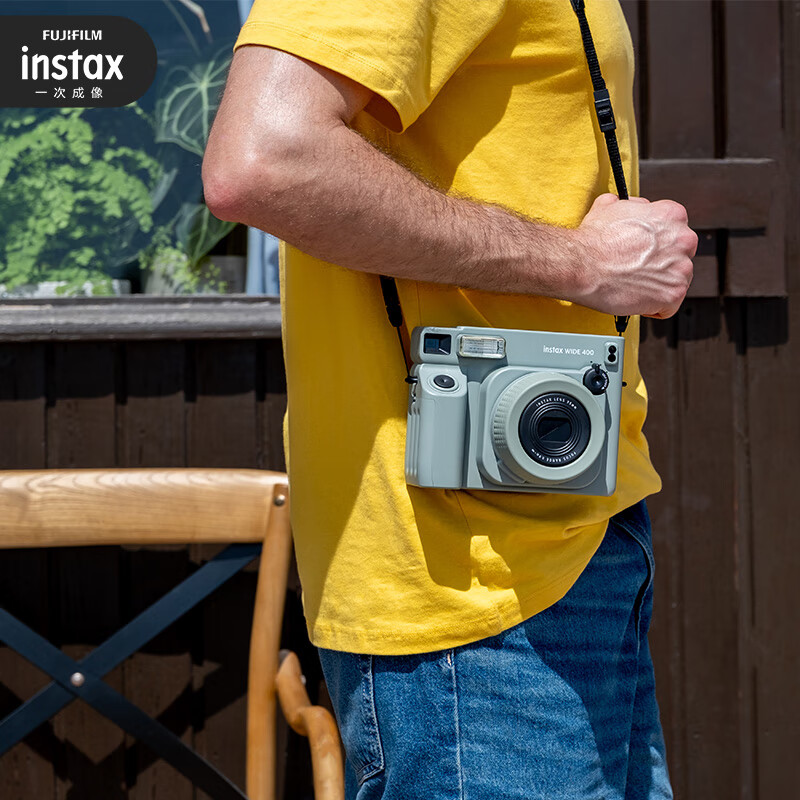 Fuji instax instant camera WIDE400 wilderness totem package three official content + 20 photos + refrigerator magnet + photo album + storage box