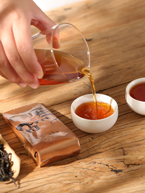 Buyi meets tea Matouyan cinnamon rock tea Wuyishan Zhengyan Dahongpao tea floral and fruity gift for yourself to drink simple package 500g 500g