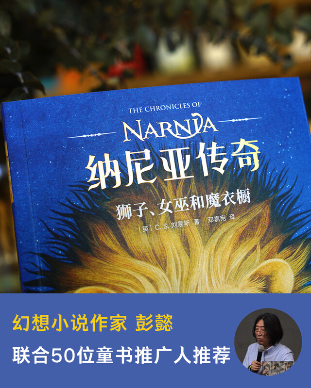 The Chronicles of Narnia: The Lion, the Witch and the Wardrobe (drawn by David Wisner, free large map + English e-book, original British authorization, new translation of 