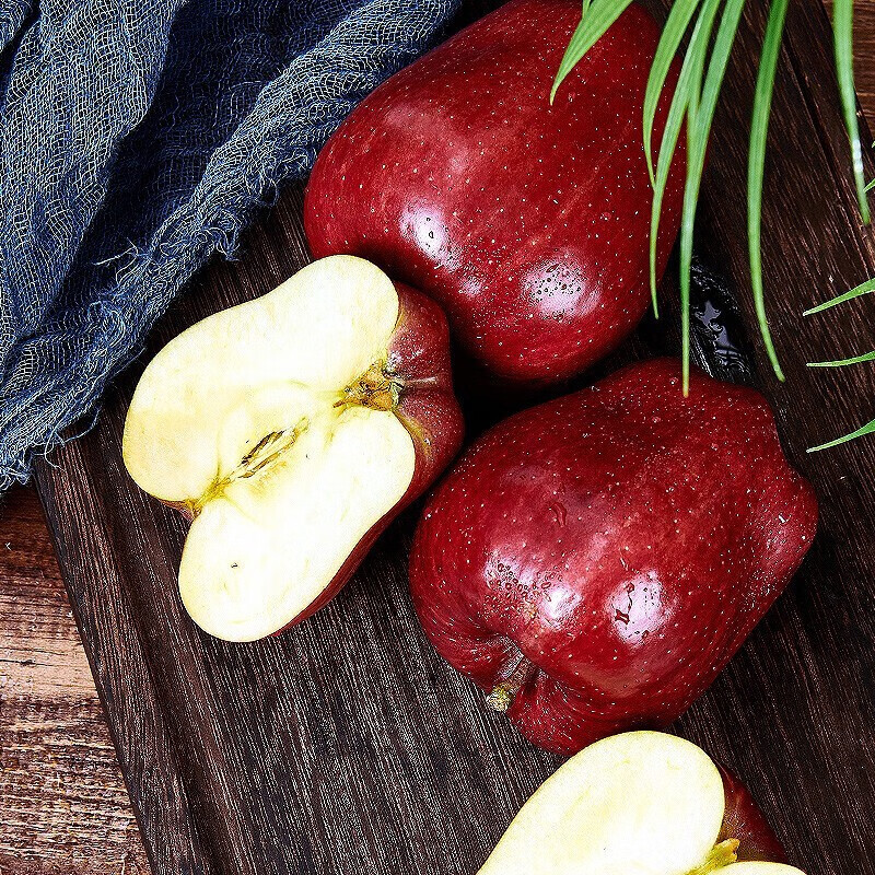 Jingxiansheng Gansu Tianshui Huaniu apple, big and red, net weight 10 pounds, single fruit more than 200g, fresh fruit