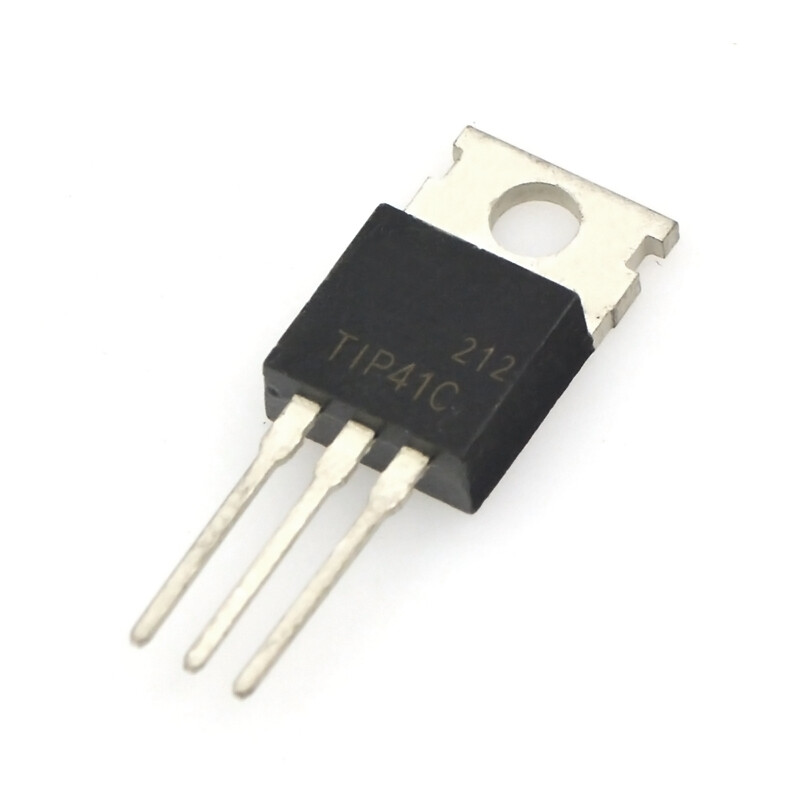 TaoTimeClub TIP41C power transistor 6A/100V NPN triode package TO220