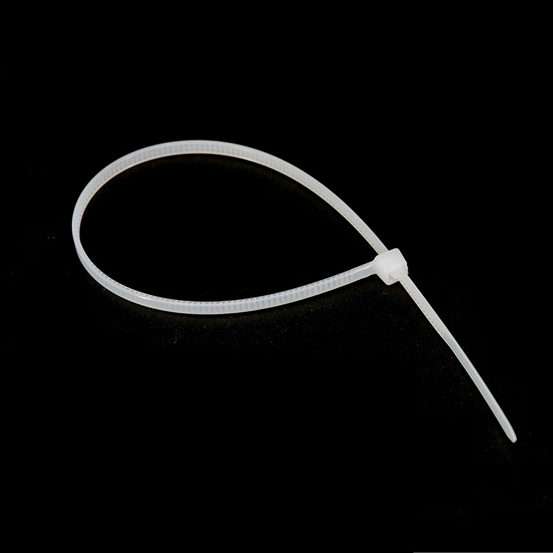 Hasdick Beijing warehouse delivery gnjz-1159 white self-locking nylon cable ties 4*350mm national standard actual width 3.5mm 250 pieces