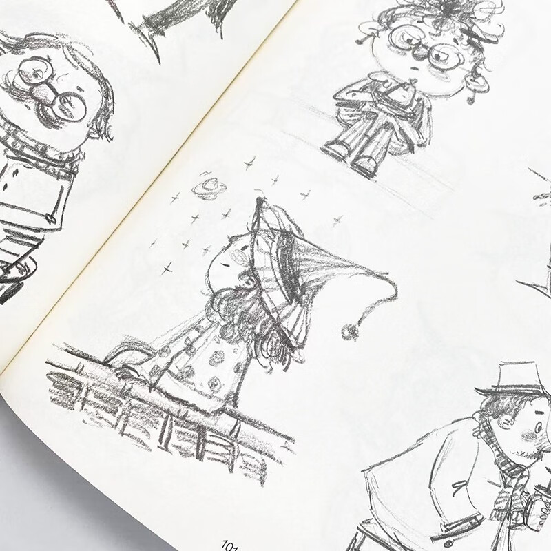 Children's Illustration Sketch Copy Album (produced by Shuyi Design)