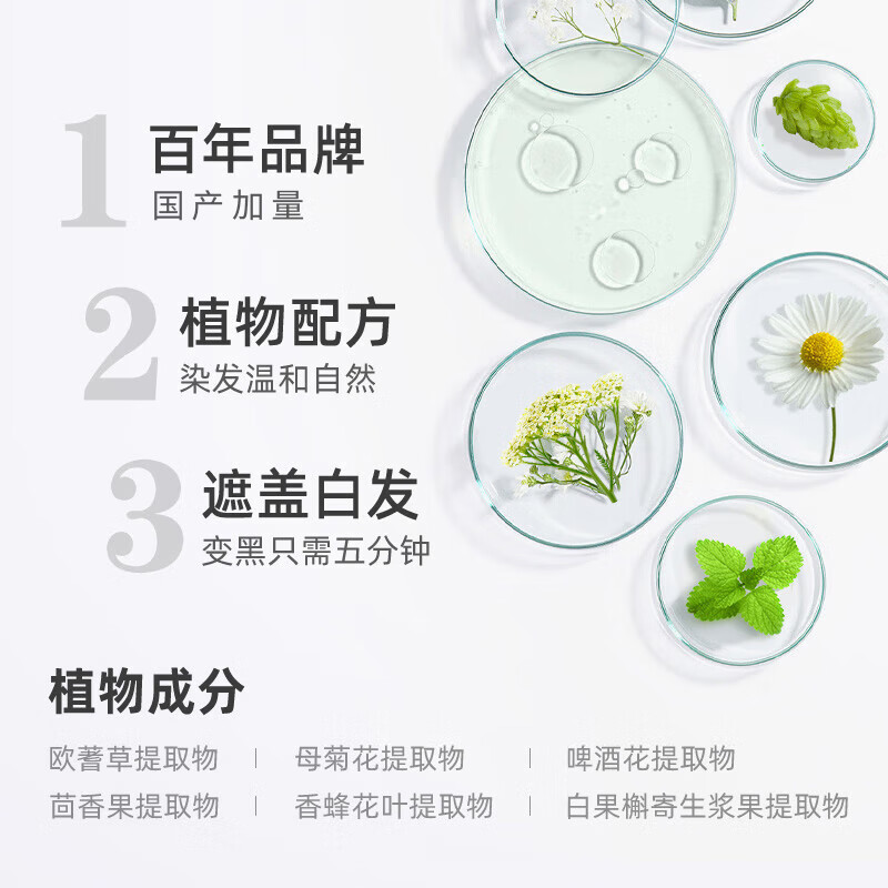 Bigen Meiyuan hair dye plant Jingdong self-operated fast black hair cream black 881s men and women increase the amount