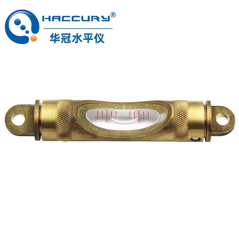 HACCURY special vehicle level truck all-copper glass level bubble rotatable with protective level ruler overall