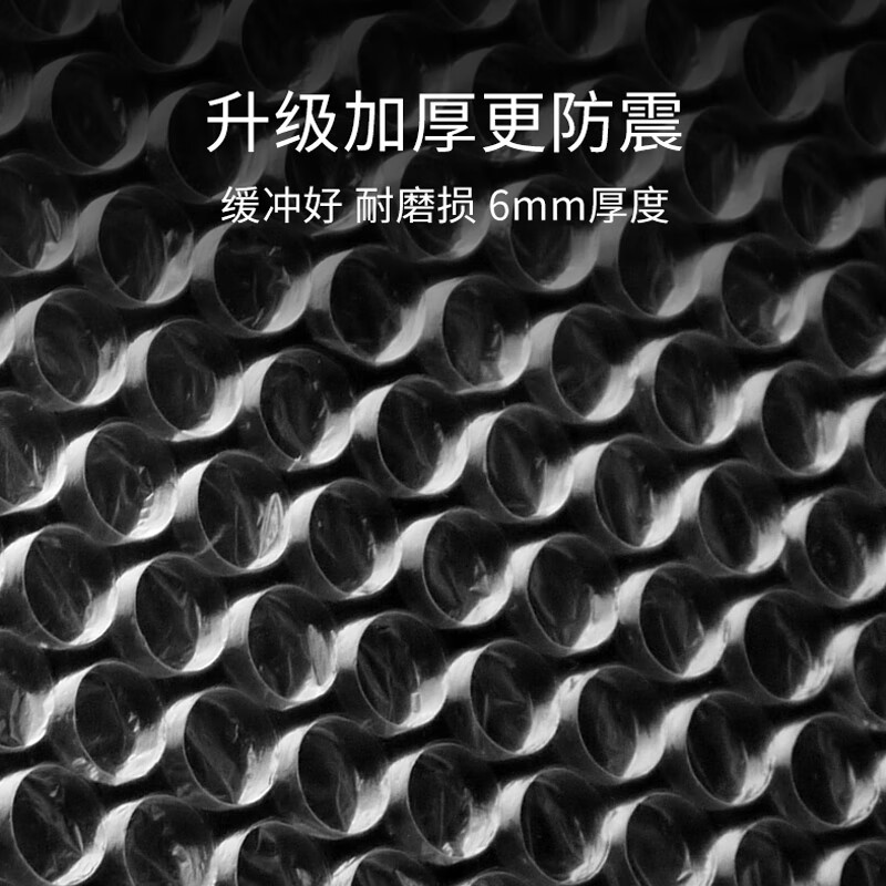 LINGS new transparent PE material bubble film 25CM*60M packaging foam bubble paper large roll plastic packaging film foam shock protection about 2 pounds