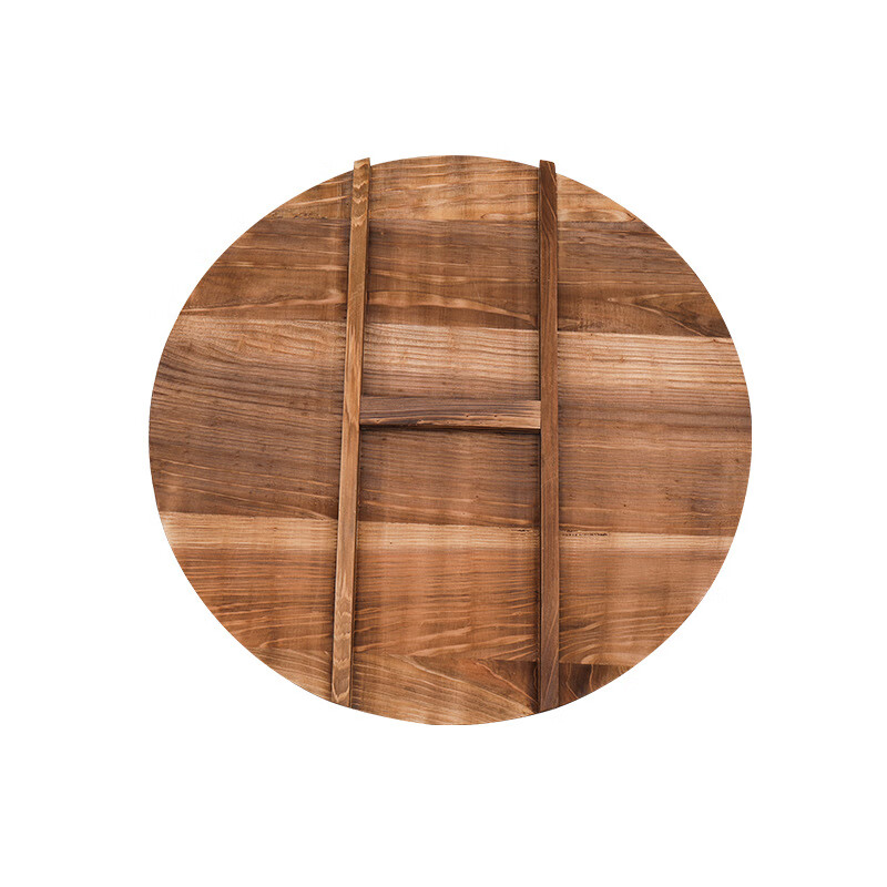 Youmingrui old-fashioned thickened fir pot lid wok large pot lid household wooden rural large pot lid round water tank solid wood pot lid 44cm