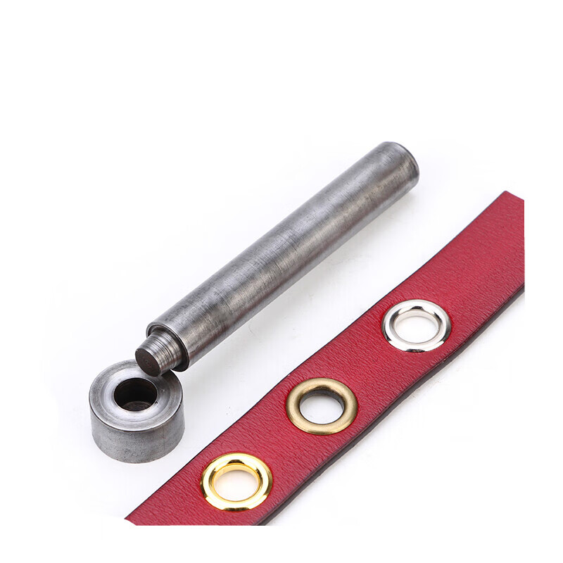 Air eye tool diy buckle installation punch shoelace hollow rivet buckle abrasive fabric nail button eye ring mold manufacturer custom made aluminum air eye hand knocking tool 20mm inner diameter