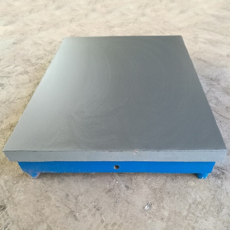 Cast iron flat plate vocational education technical school teaching fitter marking riveting welding inspection grinding scraping cast iron platform 200*200