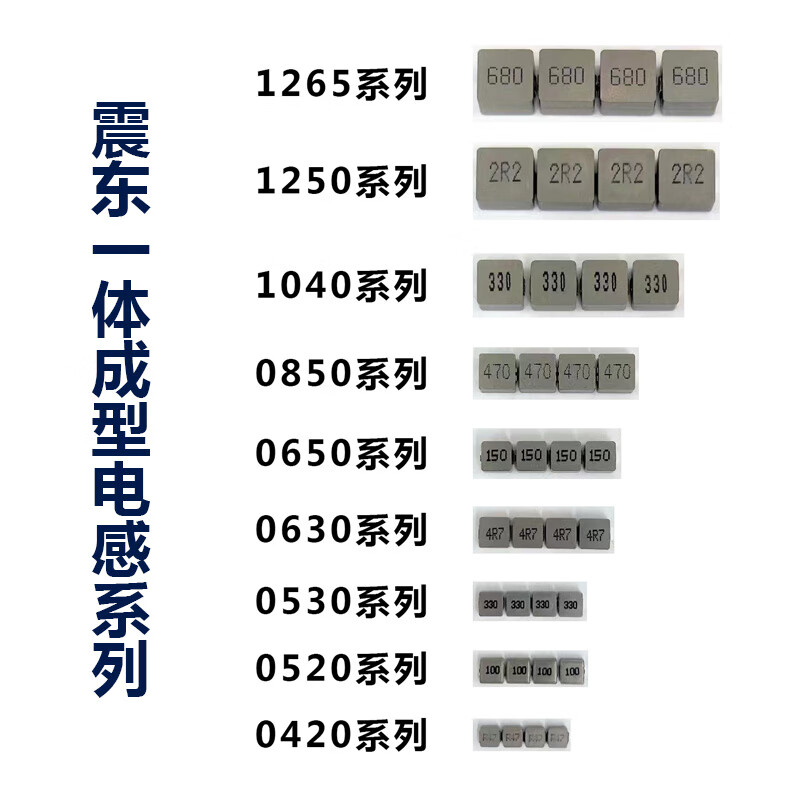 Zhendong Electronics high current integrated inductor 1040 full series 1.0~10uH chip power inductor automotive grade 11.0*10*3.8 ZD1040-4R7M 1040