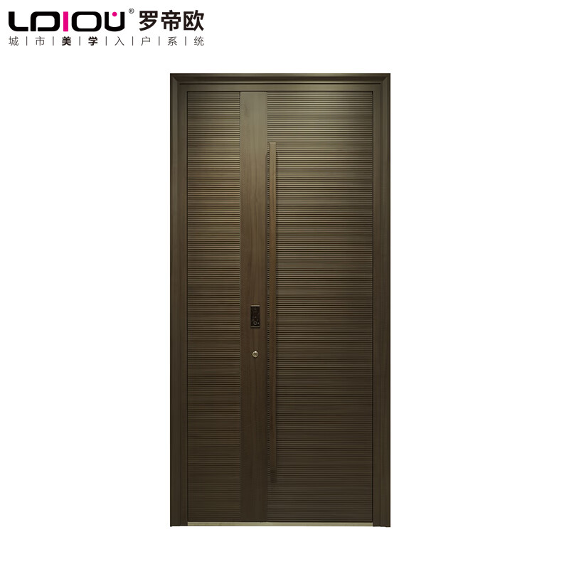 Carbon steel micro-broken bridge, finely carved style system door, high-end light luxury safety door, finely carved cast aluminum door, customized square price
