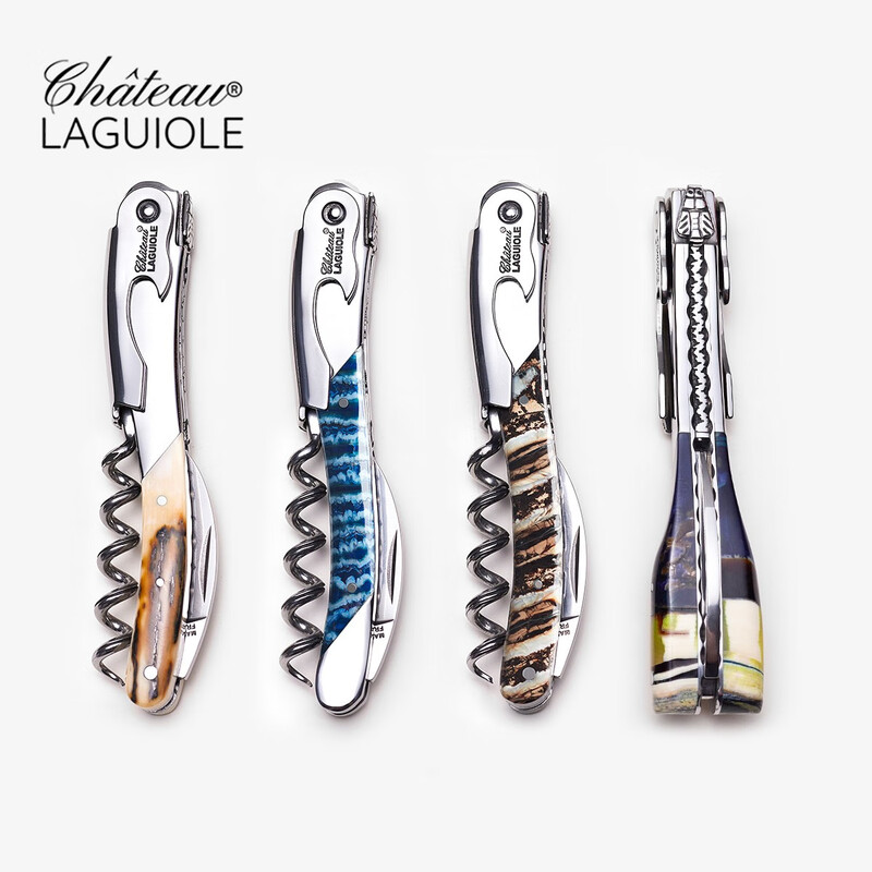 Chateau Laguiole France imported Chateau Laguiole mammoth ivory handmade wine knife red wine bottle opener Mammoth molar B type 0303