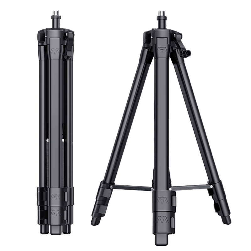 Orixi infrared level meter tripod bracket tripod telescopic rod thickened black lifting line meter 1.5 meter tripod + adapter + storage bag