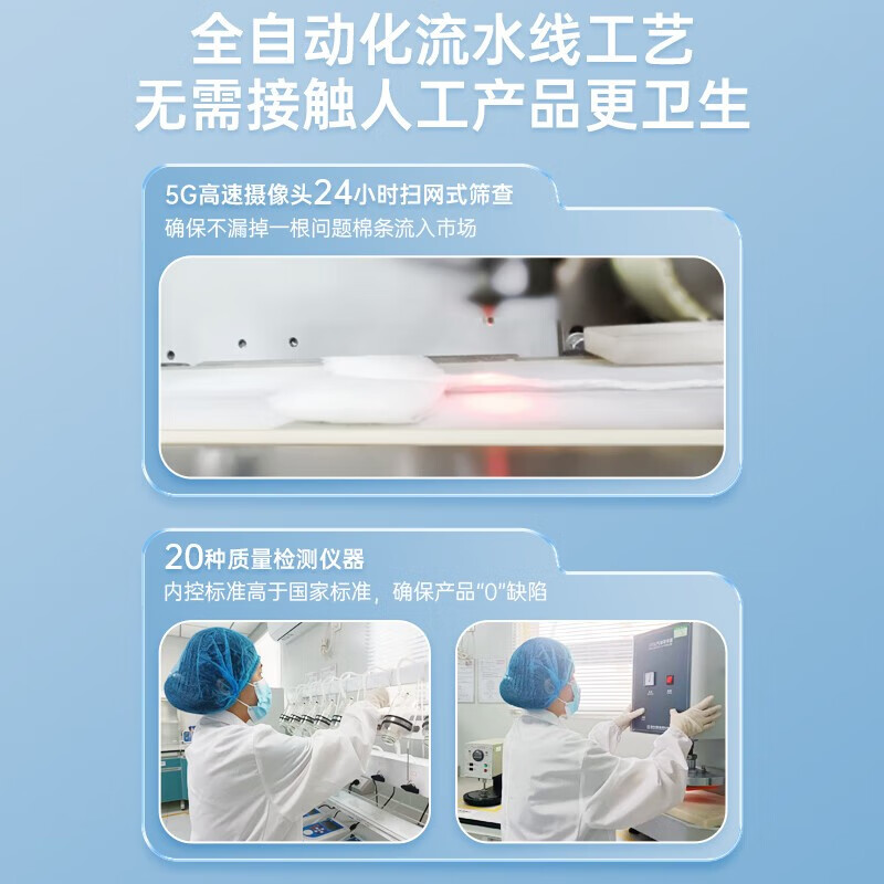 Tmaxx long catheter tampon with built-in plug-in sanitary napkin, menstrual period cotton swab for swimming, daily and night use, super absorbency, 20 pcs, 3 boxes