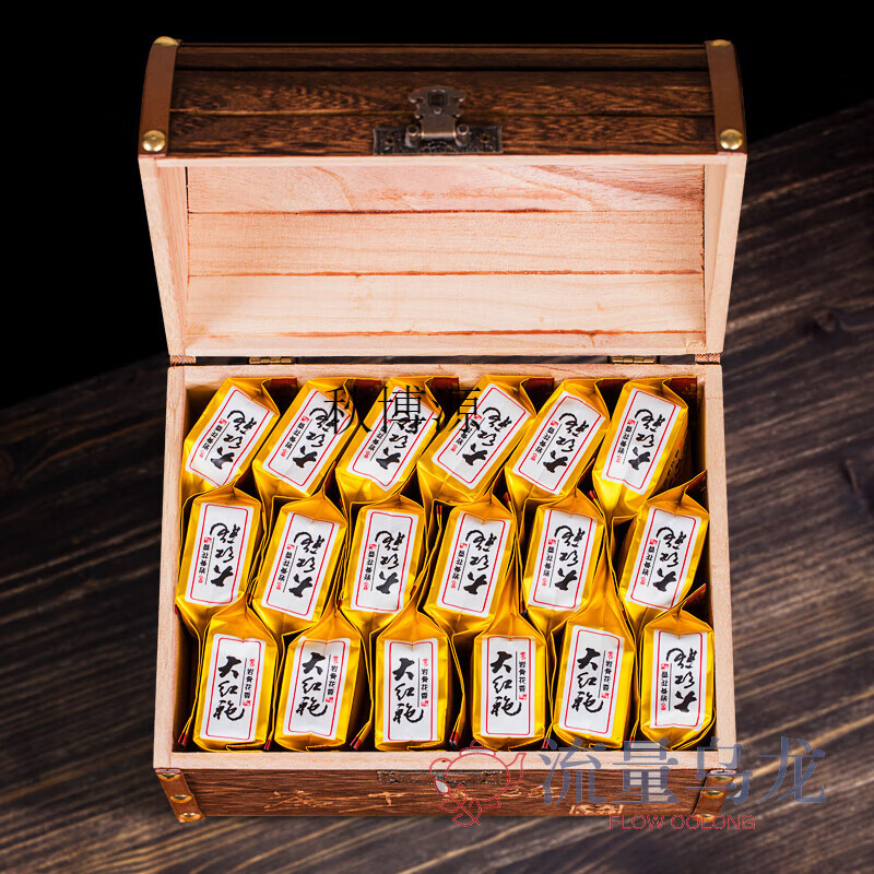 Qiu Boyuan Authentic Wuyi Mountain Rock Tea Dahongpao Tea Zhengyan Cinnamon Tea Oolong Tea Gift Box 400g