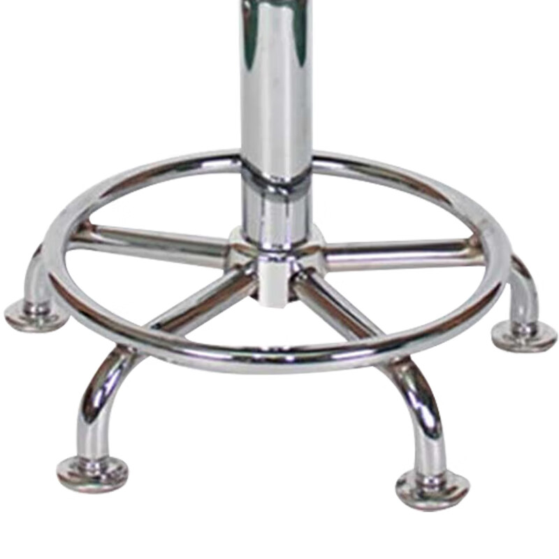 Wenstan WST212 Employee Stool Backrest Swivel Lift Chair Workshop Laboratory Work Stool (Blue - Backrest Foot Nail Model) needs to be installed and customized by yourself