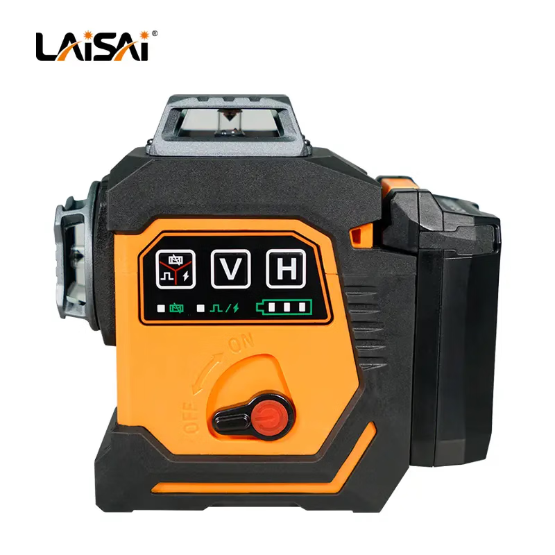 Laser Laser's new 12-line LS6667 high-brightness 200 mW laser level strong light infrared high-precision level 12-line 6667 dual electric strong red light 200 mW