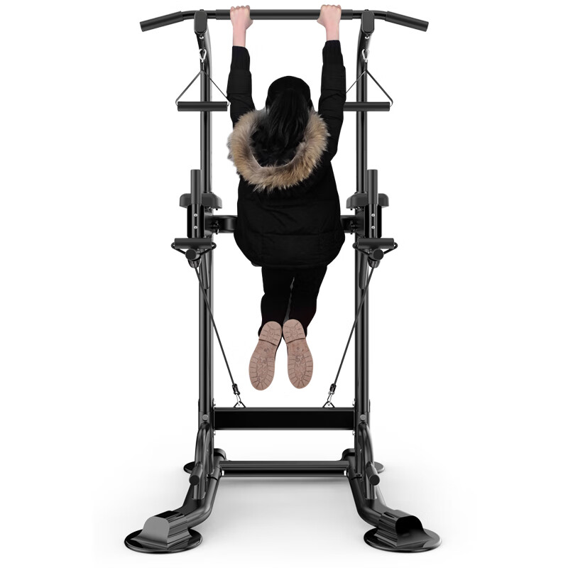 MIKING horizontal bar pull-up device multi-functional household single and parallel bars adjustable single pole indoor sports fitness equipment MK045 white | height adjustable to 2.3 meters