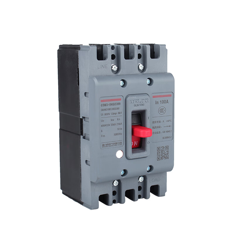 Molded case circuit breaker 100A 80A 4p