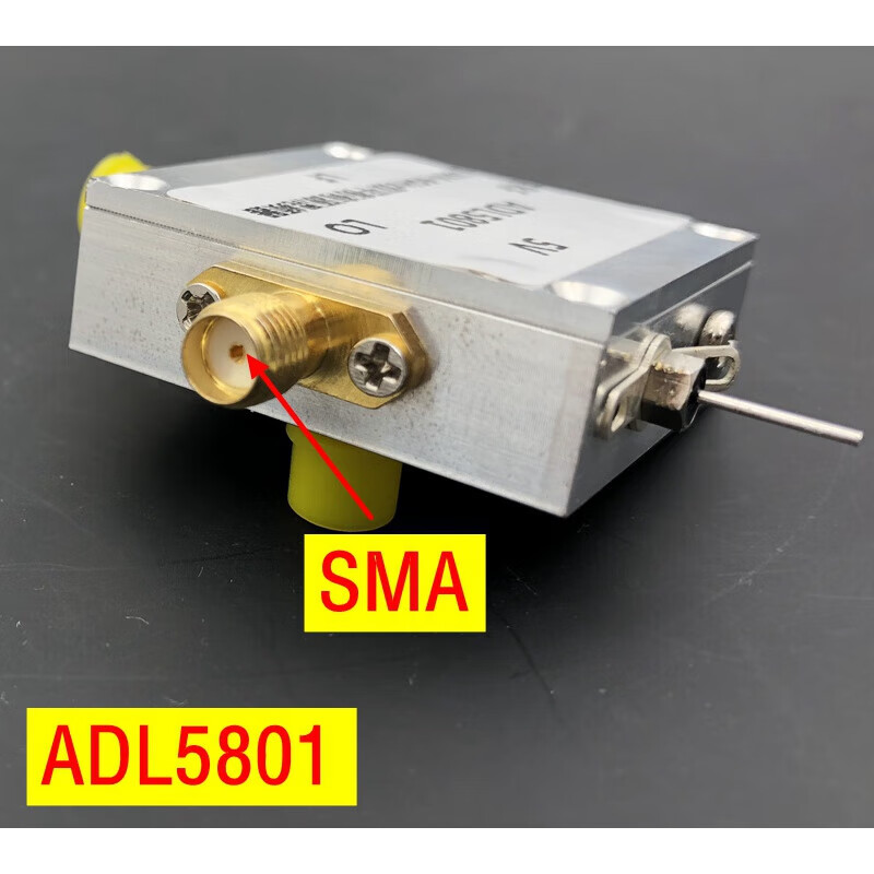 ADL5801 Module Double Balanced Active Mixer Module Up Down Mix Down Mix Balun Coupling ADL5801V2 with case