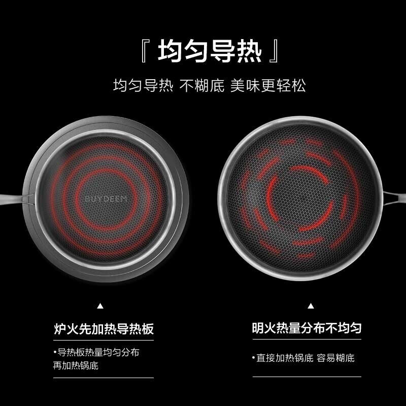 Buydeem enamel pot cast iron pot household soup stew pot enamel stew pot seafood pot 28cm white enamel thawing heat conduction plate (dual use) 24cm