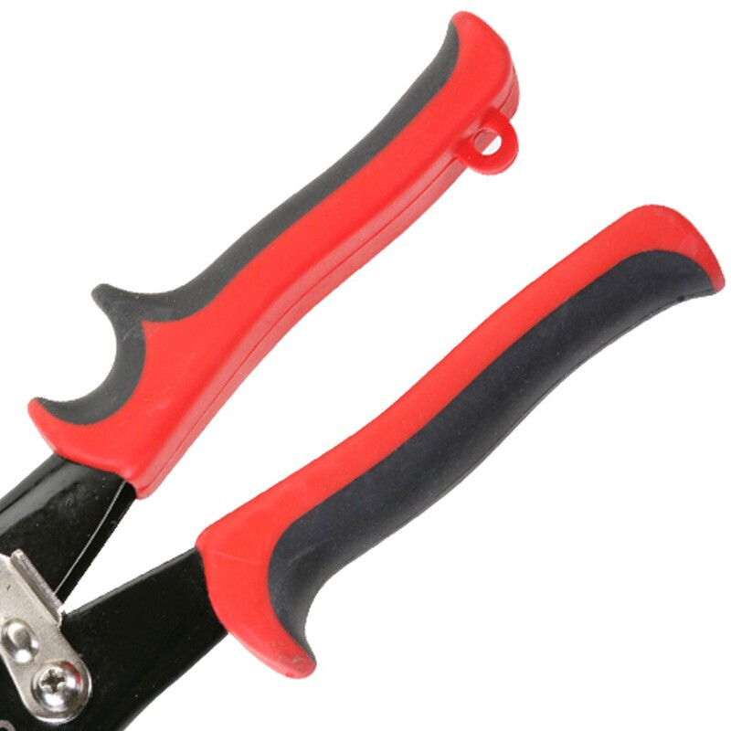 JETECH aviation scissors, iron scissors, stainless steel plate, aluminum plate scissors, wire mesh keel scissors, AVSR-10 right head scissors 250mm