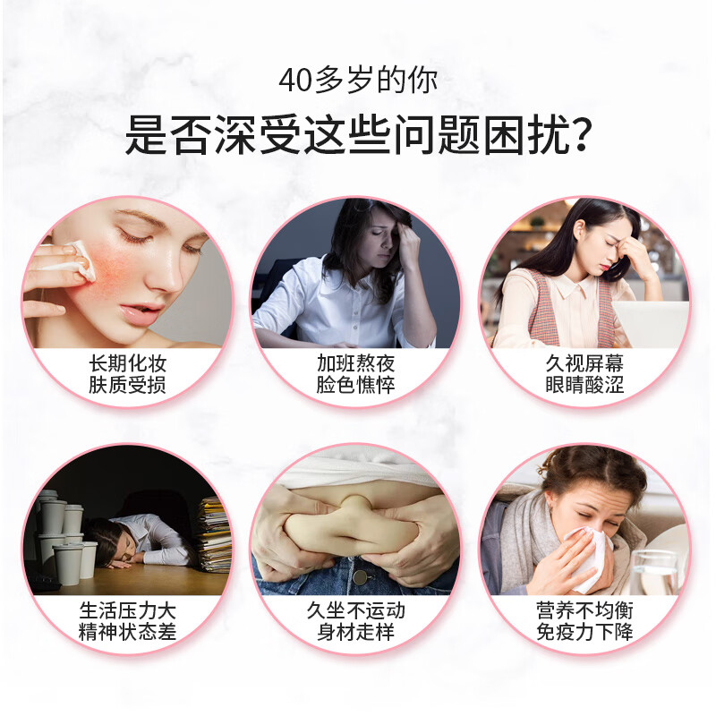 FANCL HealthScience Women's 40+ Daily Nutrition Pack 7 capsules * 30 bags * 3 multivitamins and minerals VBC menopause