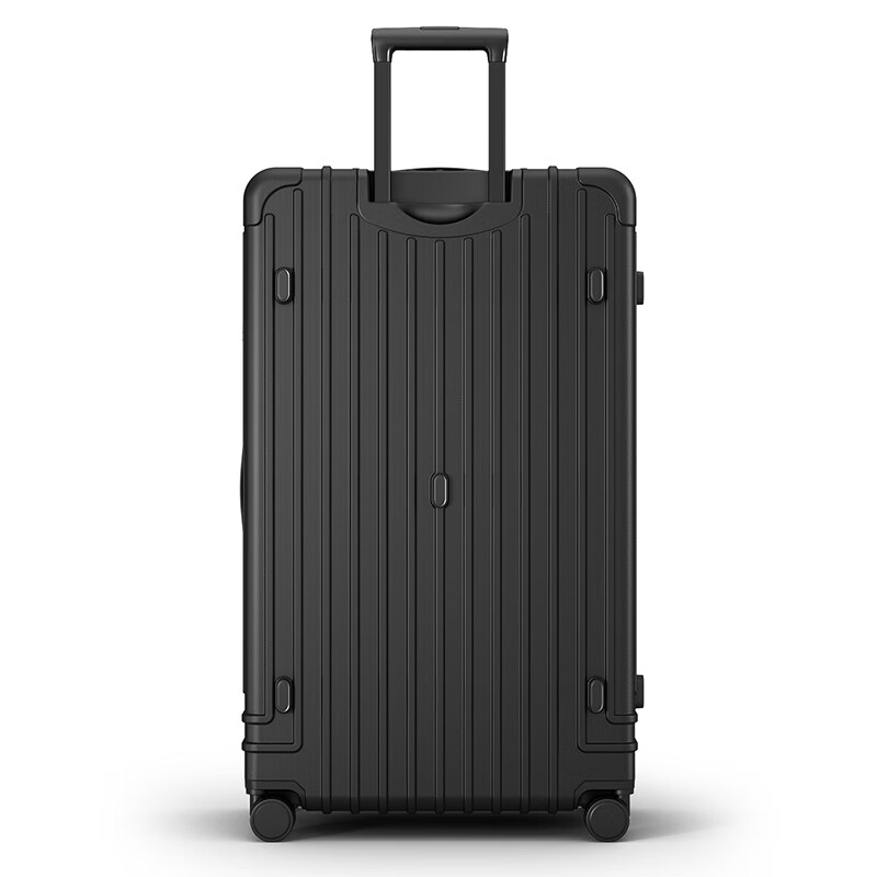 SOO suitcase men's large-capacity trolley case 32-inch oversized leather box password suitcase women's large size black