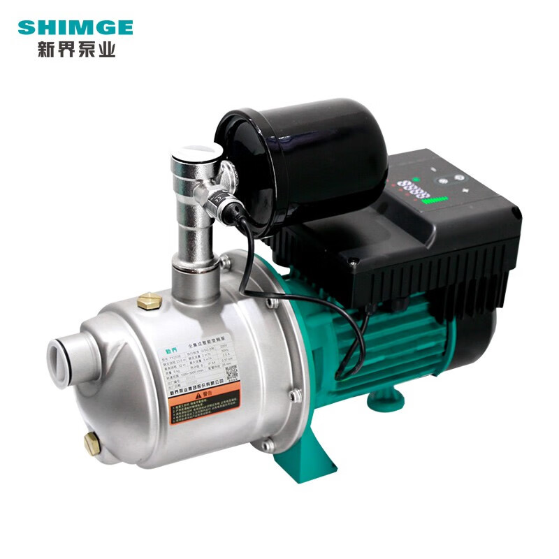 New Territories variable frequency booster pump PX household constant pressure intelligent 304 stainless steel pressurized water pump fully automatic tap water pipeline pump 370 watt 304 stainless steel variable frequency booster pump