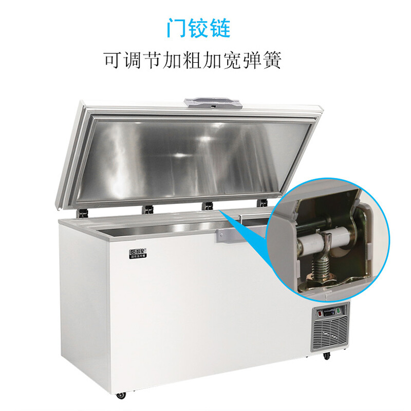 Zhixing ZX ultra-low temperature freezer minus 40 horizontal household deep-freezing quick-frozen dry ice preservation tuna seafood commercial industrial scientific research biological laboratory large-capacity sea fishing refrigerator DW-510 (-45) ordinary model