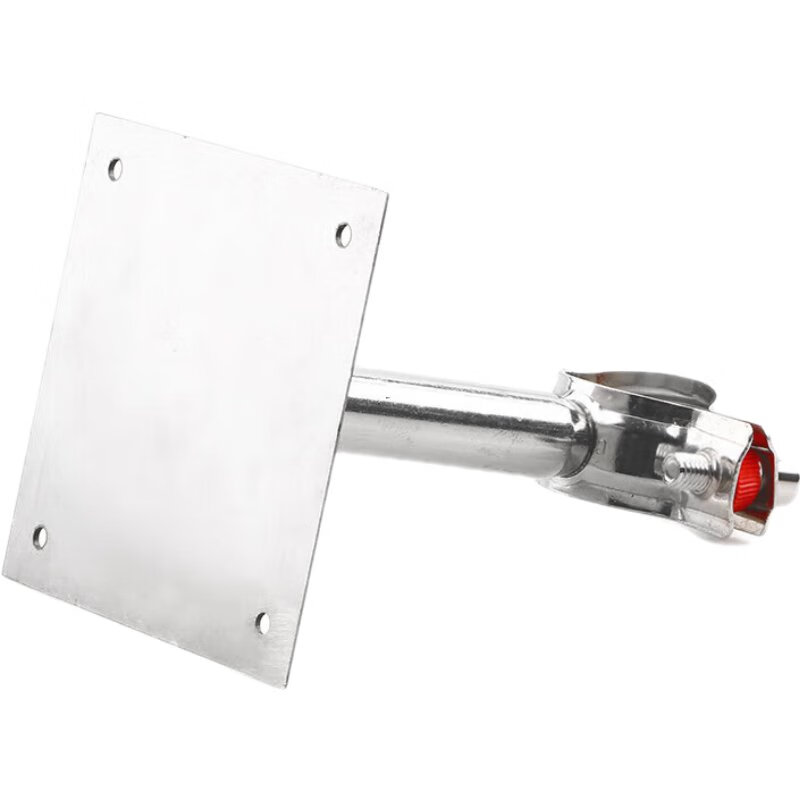 Lu Yueting 304 stainless steel pipe bracket pipe bracket square thickened base pipe clamp hoop water pipe fixed buckle pipe clamp 304 80-89 base pipe length 100mm