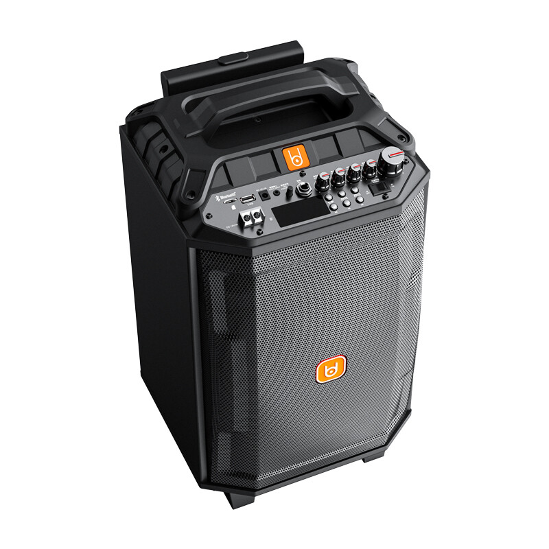 Bader BD-0862 outdoor square dance audio lever mobile high-power K-song wireless Bluetooth performance home commercial performance portable audio New Universe 8 inches + dual microphones