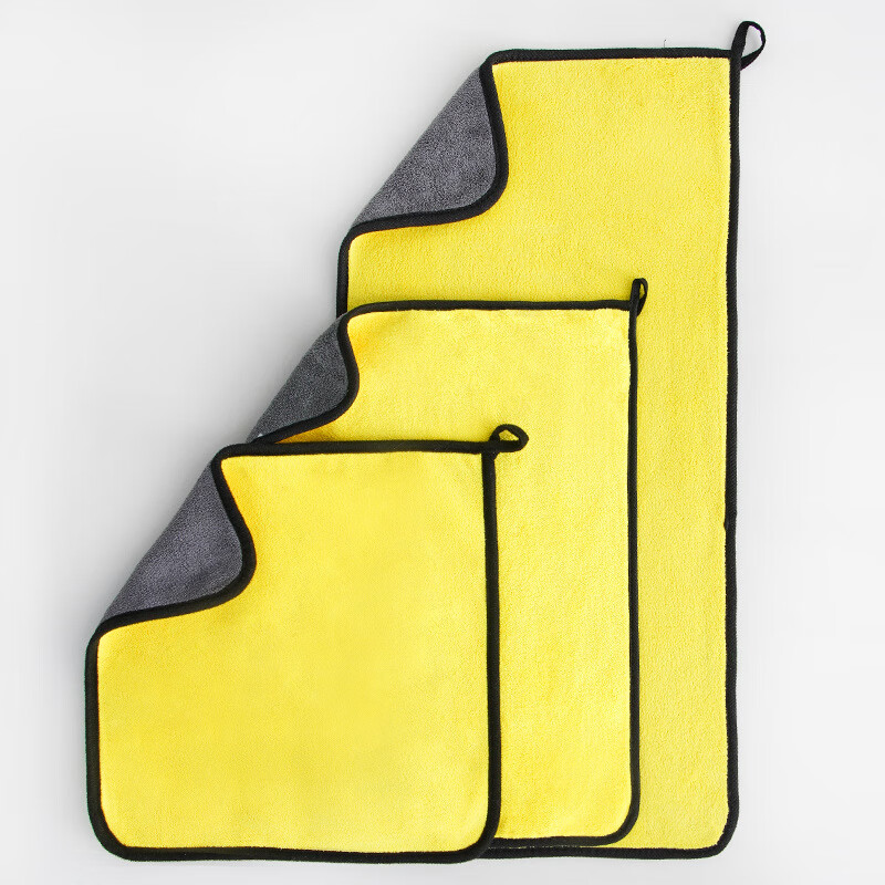 Fuximu cleaning towel housekeeping cleaning absorbent rag double-sided square towel hotel absorbent towel car towel 30*60cm 5 pack