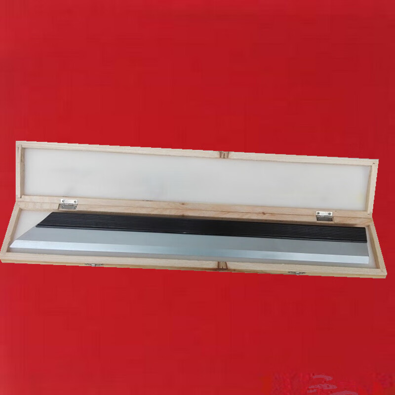 Magnesium aluminum alloy knife ruler elevator installation leveling 600mm carbon steel ruler car cylinder head plane detection ruler 300*70*15 magnesium aluminum