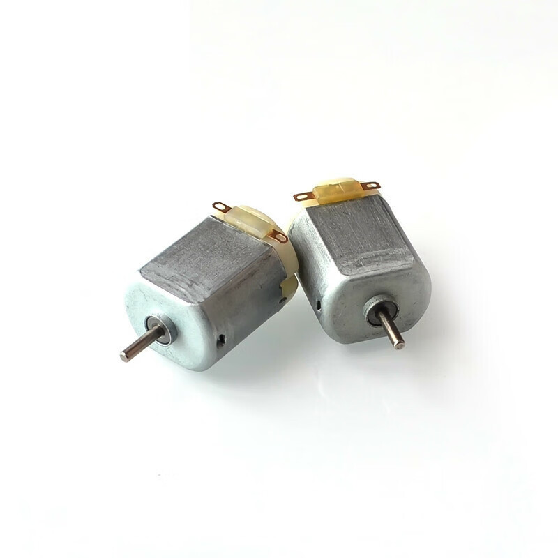Shushe single micro 130 small motor four-wheel drive motor DC small motor medium motor/72MM propeller 130 small motor (welding wire + soft fan blade